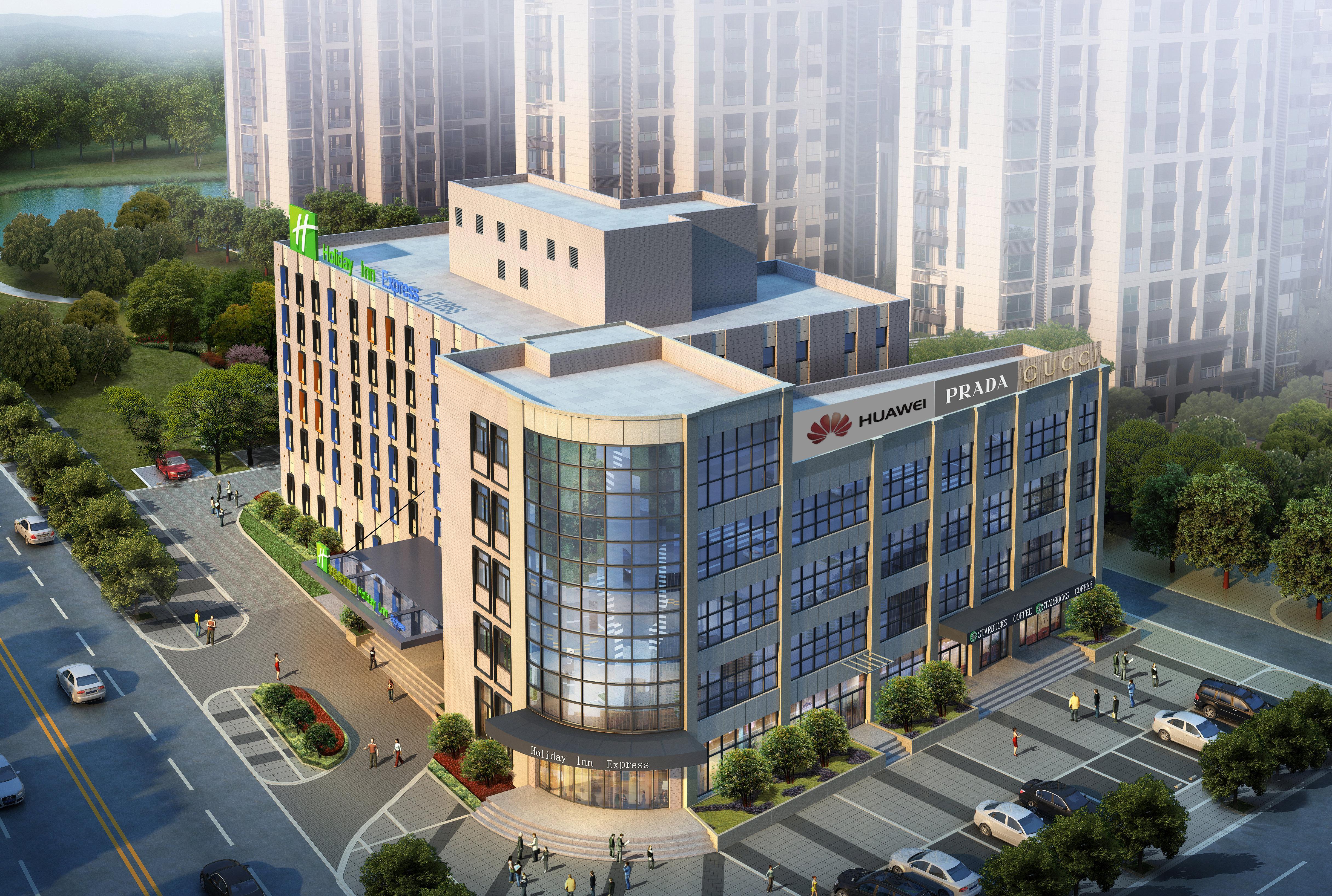 Holiday Inn Express - Shaoxing Paojiang, An Ihg Hotel Exteriör bild